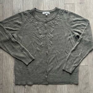 Tradition Embellished Cardigan Medium